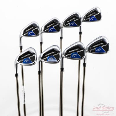 Callaway Big Bertha B21 Iron Set 4-PW AW Callaway RCH 65i Steel Regular Left Handed +1/4"