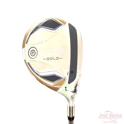 Mint TaylorMade Kalea Gold Fairway Wood 5 Wood 5W Kalea Gold Ultralight Graphite Ladies Right Handed 41.0in