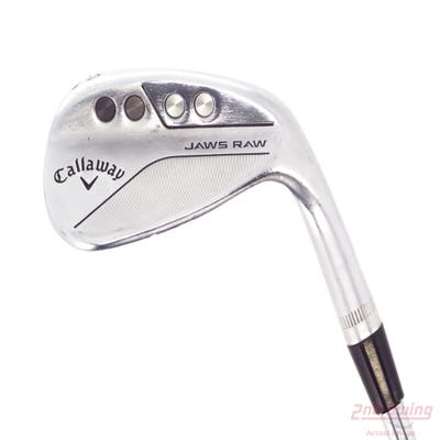 Callaway Jaws Raw Chrome Wedge Gap GW 50° 12 Deg Bounce W Grind True Temper Dynamic Gold 115 Steel Stiff Right Handed 35.25in