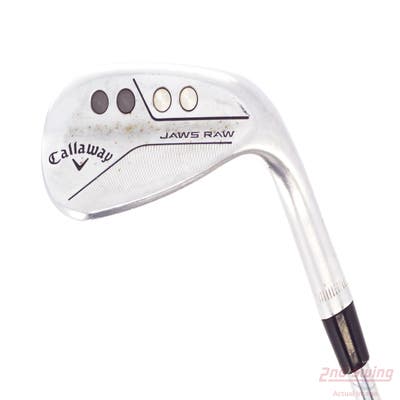 Callaway Jaws Raw Chrome Wedge Sand SW 56° 10 Deg Bounce S Grind True Temper Dynamic Gold Spinner Tour Issue Steel Wedge Flex Right Handed 35.0in