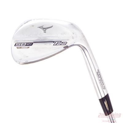 Mizuno T22 Satin Chrome Wedge Lob LW 58° 4 Deg Bounce X Grind True Temper Dynamic Gold Tour Issue S400 Steel Stiff Right Handed 35.5in