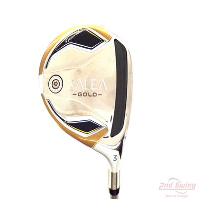 TaylorMade Kalea Gold Fairway Wood 3 Wood 3W Kalea Gold Ultralight Graphite Ladies Right Handed 42.25in