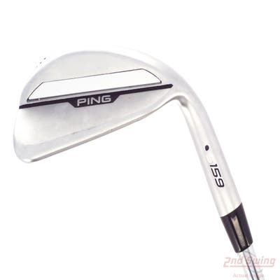 Ping s159 Chrome Wedge Lob LW 58° 8 Deg Bounce E Grind Ping Z-Z115 Steel Wedge Flex Right Handed Black Dot 35.0in