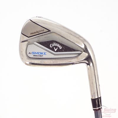 Callaway Paradym Ai Smoke Max Fast Single Iron 6 Iron UST Mamiya Recoil 65 Dart Graphite Stiff Right Handed 38.75in