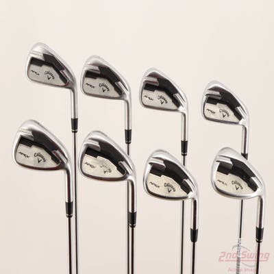 Callaway Apex Iron Set 4-PW AW True Temper XP 95 S300 Steel Stiff Right Handed +1/4"