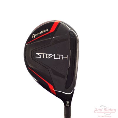 TaylorMade Stealth Fairway Wood 3 Wood 3W 15° Project X HZRDUS Smoke Red RDX 75 Graphite Stiff Right Handed 43.0in