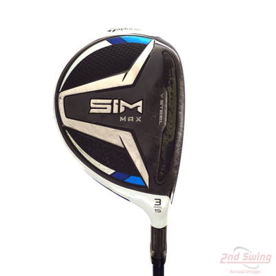 TaylorMade SIM MAX Fairway Wood 3 Wood 3W 15° Fujikura Ventus Blue 5 FW Graphite Regular Right Handed 42.0in