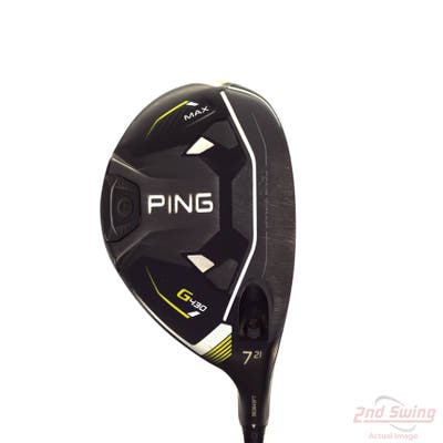Ping G430 MAX Fairway Wood 7 Wood 7W 21° ALTA CB 65 Black Graphite Regular Right Handed 41.25in