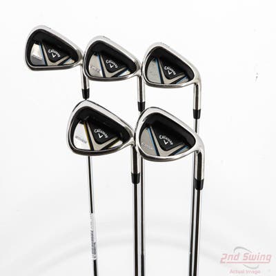 Callaway 2018 Edge Iron Set 7-PW SW Callaway Stock Steel Steel Regular Right Handed -1/2"