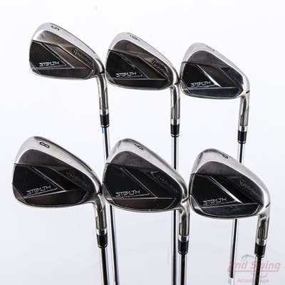 TaylorMade Stealth Iron Set 5-PW FST KBS MAX 85 MT Steel Stiff Right Handed STD