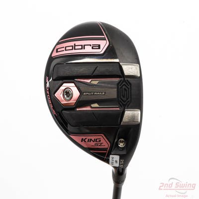 Cobra KING SpeedZone Womens Fairway Wood 7 Wood 7W 25.5° UST Mamiya Helium Black 4 Graphite Ladies Right Handed 41.0in