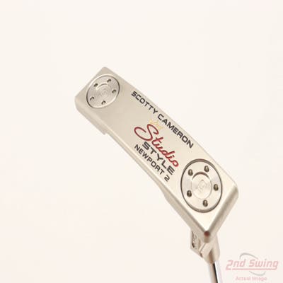 Mint Titleist Scotty Cameron 2025 Studio Style Newport 2 Putter Steel Right Handed 35.0in