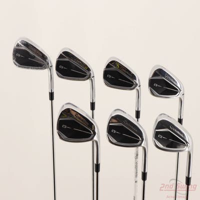 TaylorMade Qi Iron Set 5-PW AW FST KBS MAX 85 MT Steel Regular Right Handed -1/4"
