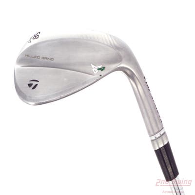 TaylorMade Milled Grind 4 Chrome Wedge Lob LW 58° 7 Deg Bounce LBV True Temper Dynamic Gold Tour Issue 115 Steel Wedge Flex Right Handed 34.75in