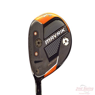 Callaway Mavrik Sub Zero Fairway Wood 3 Wood 3W 15° Aldila Rogue White 130 MSI 70 Graphite Stiff Left Handed 43.0in