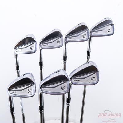 Takomo Iron 201 Iron Set 4-PW Aerotech SteelFiber i95 Graphite Stiff Left Handed +3/4"