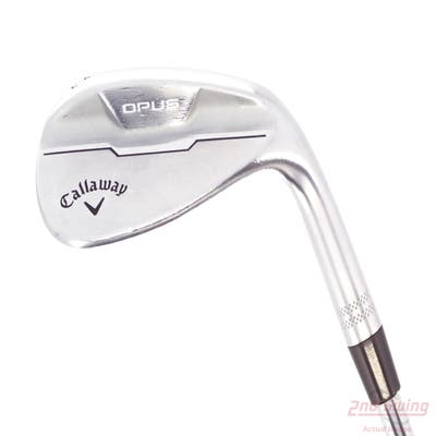 Callaway Opus Brushed Chrome Wedge Sand SW 54° 14 Deg Bounce W Grind True Temper Dynamic Gold Mid 115 Wedge Steel Wedge Flex Right Handed 36.0in