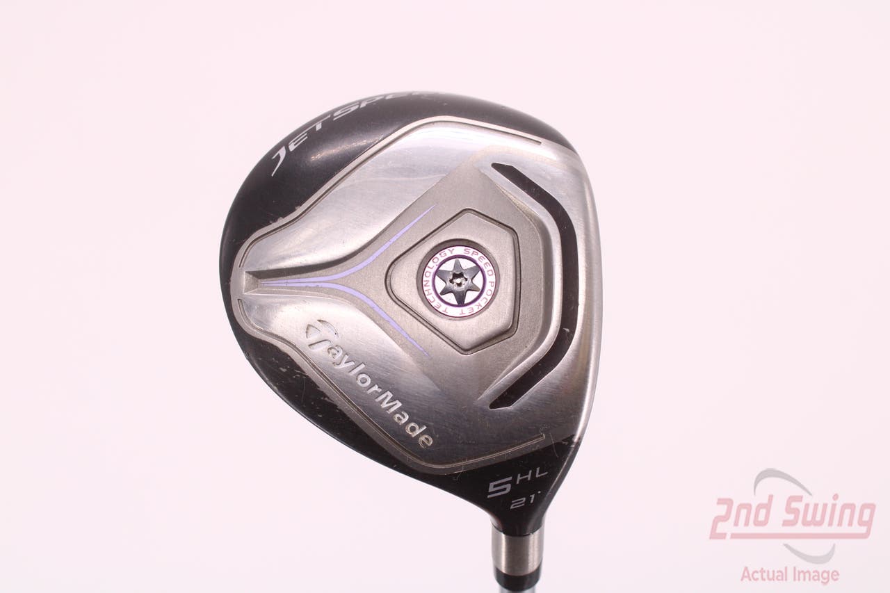 TaylorMade Jetspeed Fairway Wood 5 Wood HL 21° Stock Graphite Shaft Graphite Ladies Right Handed 41.5in