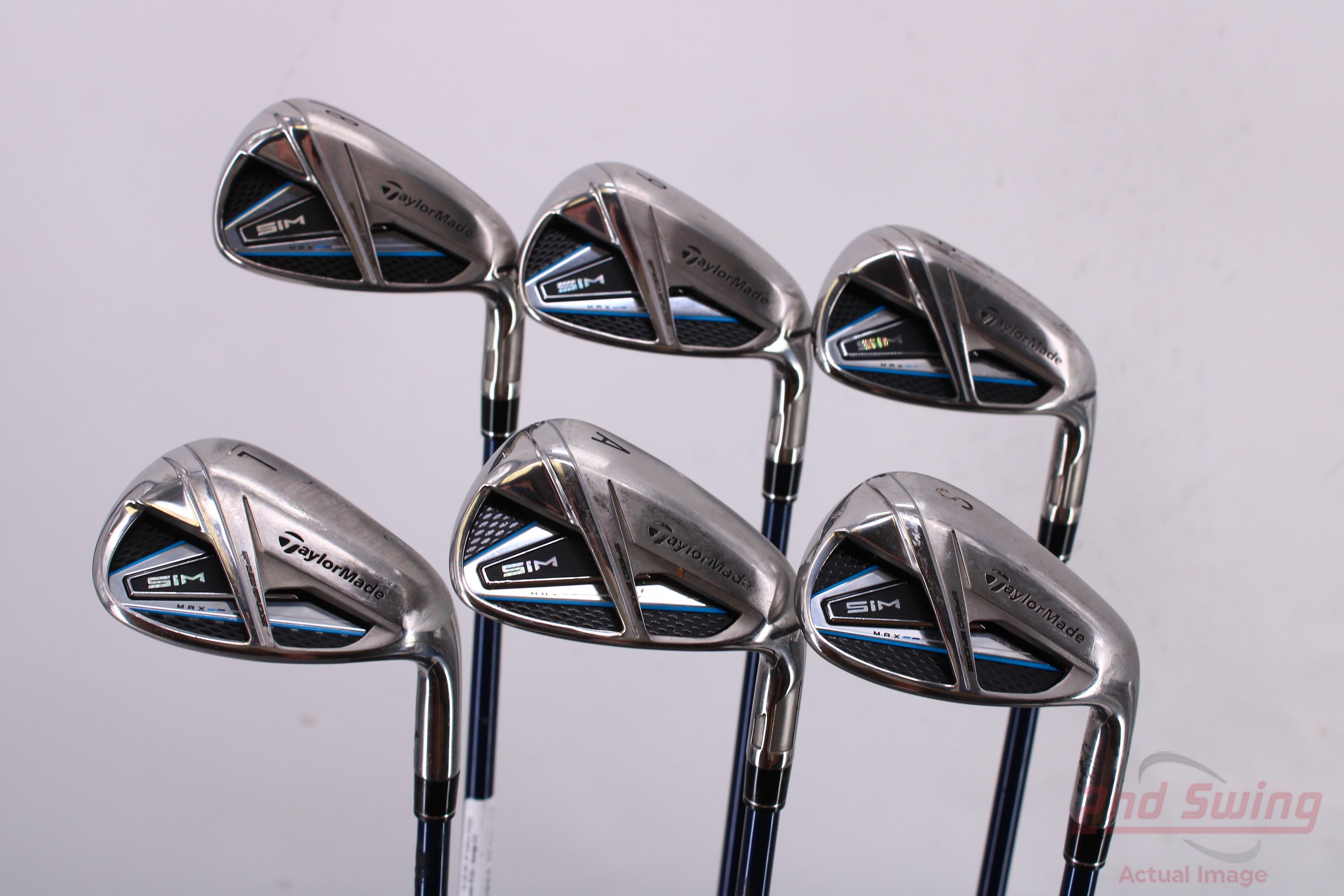 TaylorMade SIM MAX Iron Set (DT2119842145) 2nd Swing Golf
