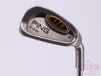 Ping i3 Oversize Single Iron 3 Iron 20.5° Rifle Flighted 6.0 Steel Stiff Right Handed Red dot 39.0in