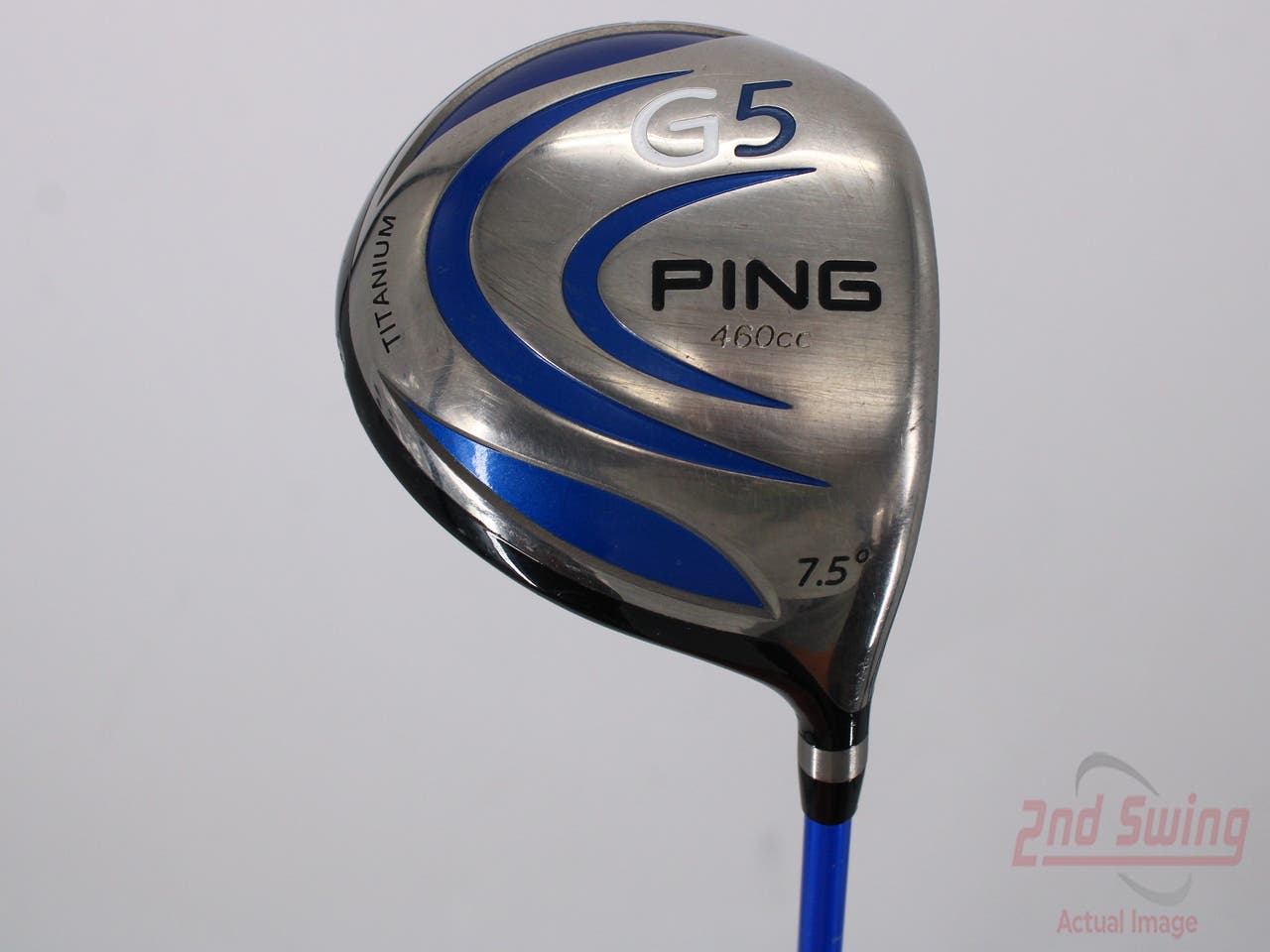 Ping G5 Driver 7.5° Grafalloy prolaunch blue Graphite Stiff Right Handed 45.5in