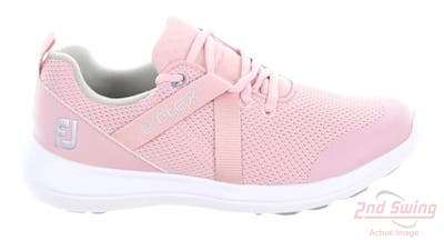 New Womens Golf Shoe Footjoy FJ Flex Medium 5 Pink MSRP $90 95730