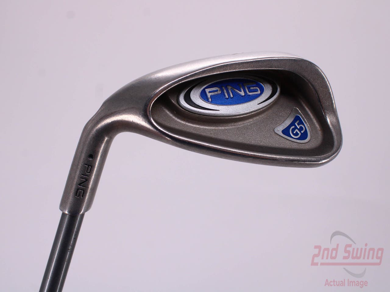 Ping G5 Single Iron Pitching Wedge PW Ping TFC 100I Graphite Stiff Left Handed Black Dot 35.5in
