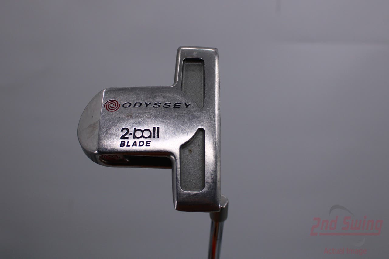 Odyssey White Hot 2-Ball Blade Putter Face Balanced Steel Right Handed 35.0in