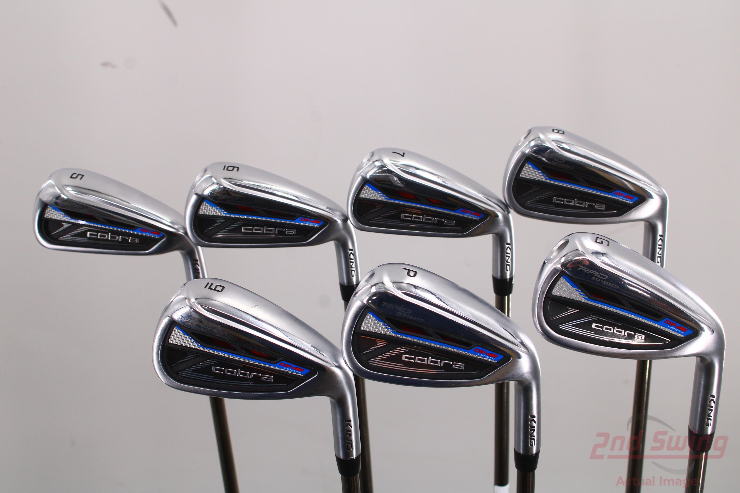 Cobra RAD Speed One Length Iron Set (DT2226407272) 2nd Swing Golf