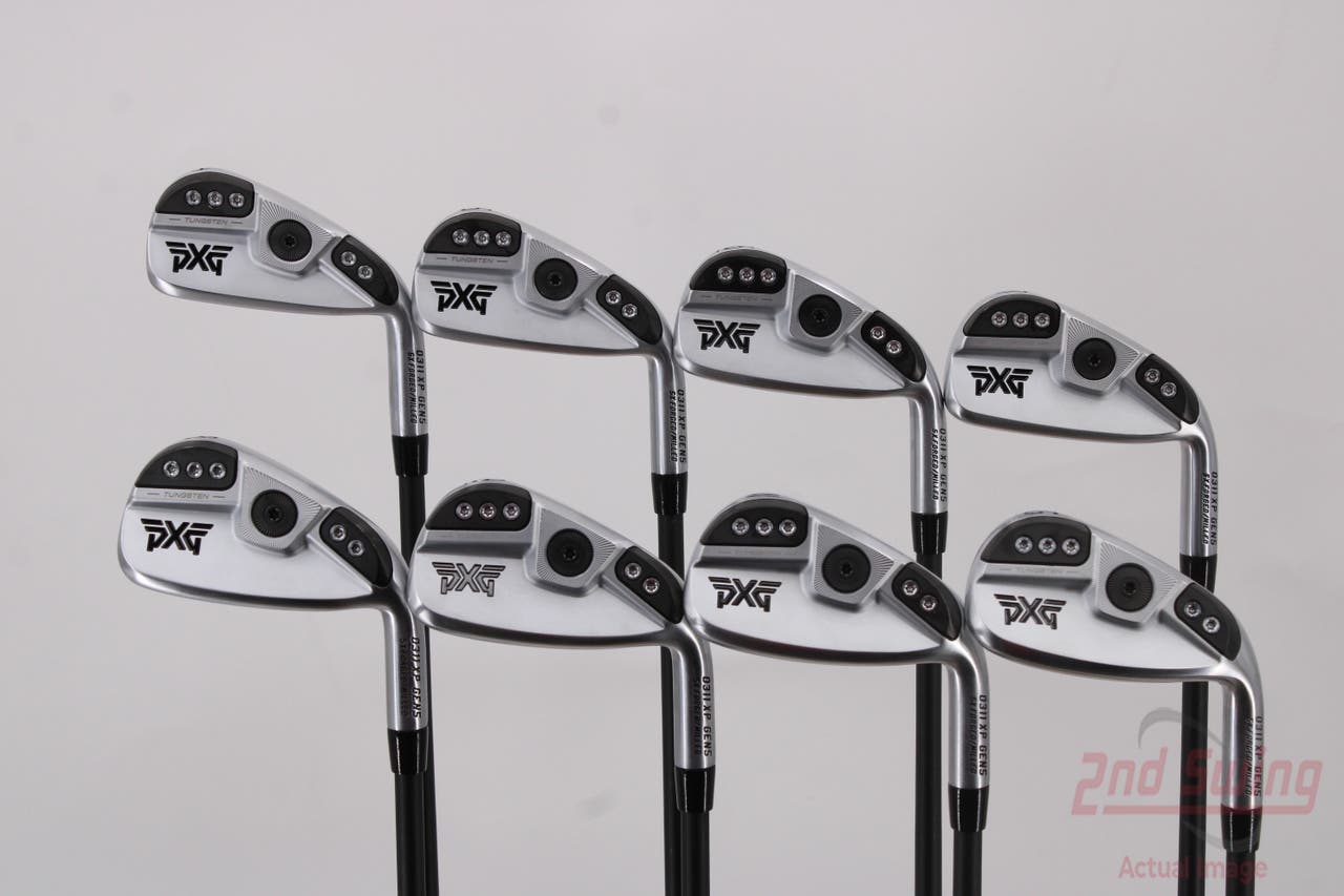 Mint PXG 0311 XP GEN5 Chrome Iron Set 4-PW GW Project X Cypher 60 Graphite Regular Right Handed 39.0in