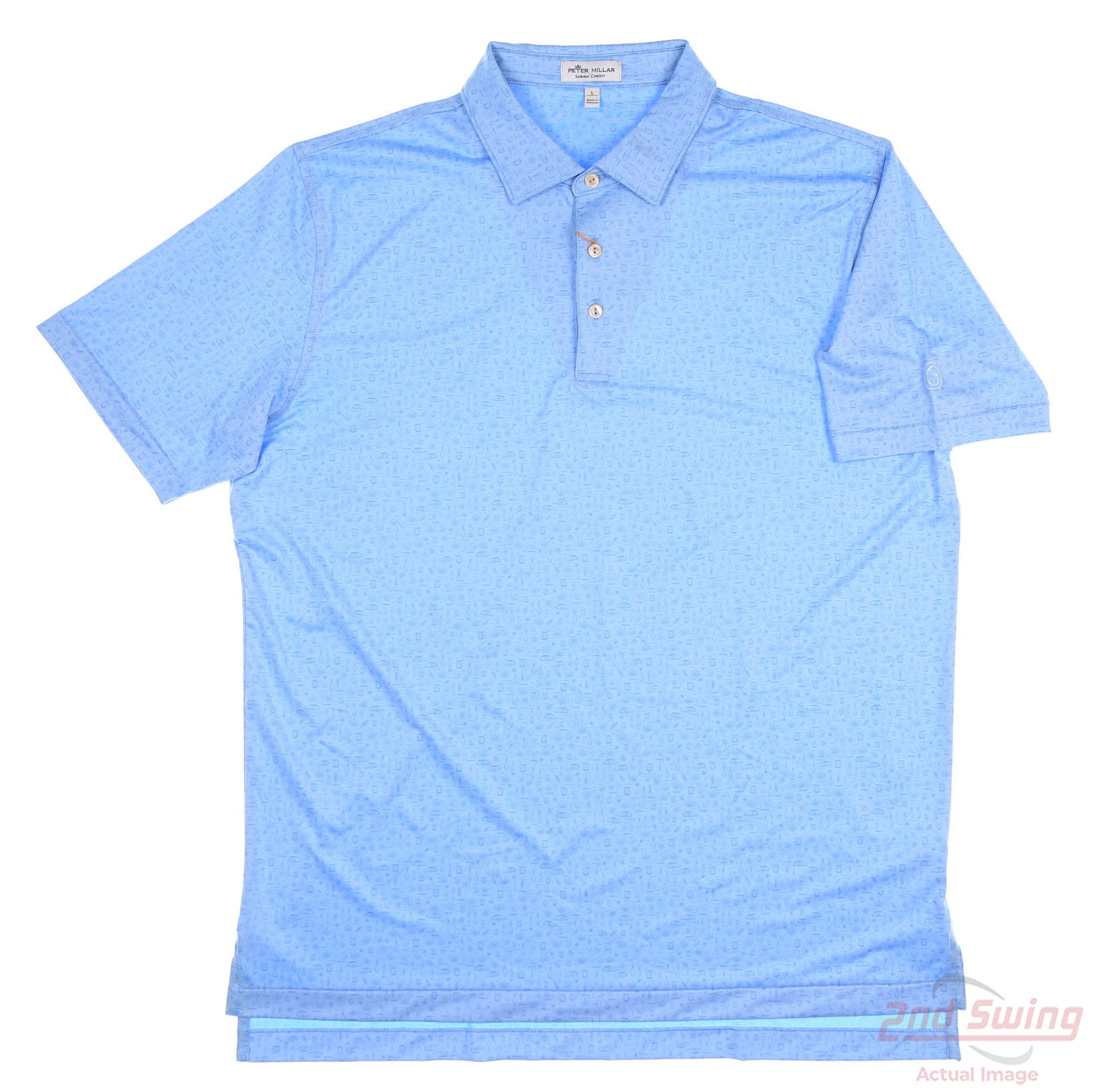 Peter Millar All Mens Short Sleeve Golf Shirts (DT2226516430) 2nd