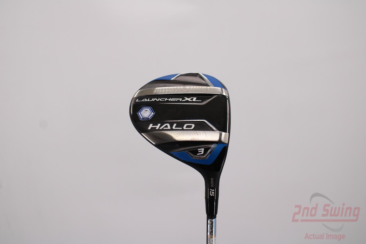 Cleveland Launcher XL Halo Fairway Wood 3 Wood 3W 15° Project X Cypher 55 Graphite Regular Right Handed 43.0in