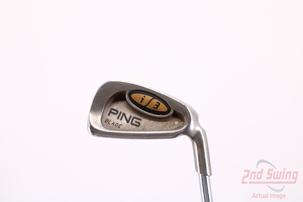 Ping i3 Blade Single Iron 4 Iron Rifle 5.0 Steel Regular Right Handed White Dot 39.0in