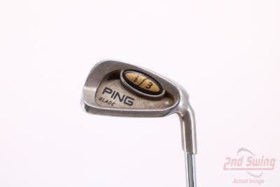 Ping i3 Blade Single Iron 8 Iron Rifle 5.0 Steel Regular Right Handed White Dot 37.0in