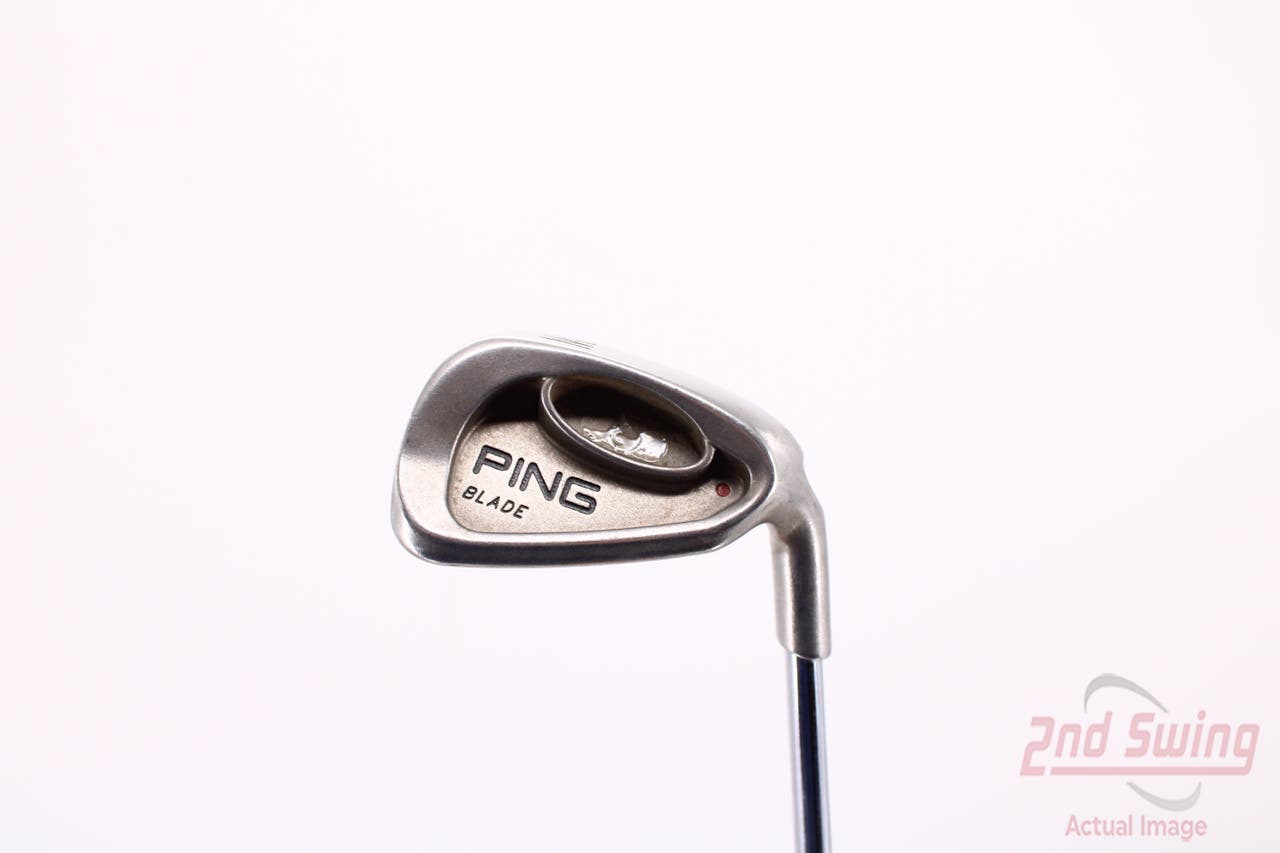 Ping i3 Blade Single Iron Pitching Wedge PW Ping JZ Steel Stiff Right Handed Red dot 36.0in
