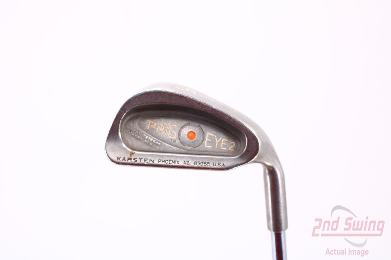 Ping Eye 2 Single Iron 5 Iron Ping ZZ Lite Steel Regular Right Handed Orange Dot 37.5in