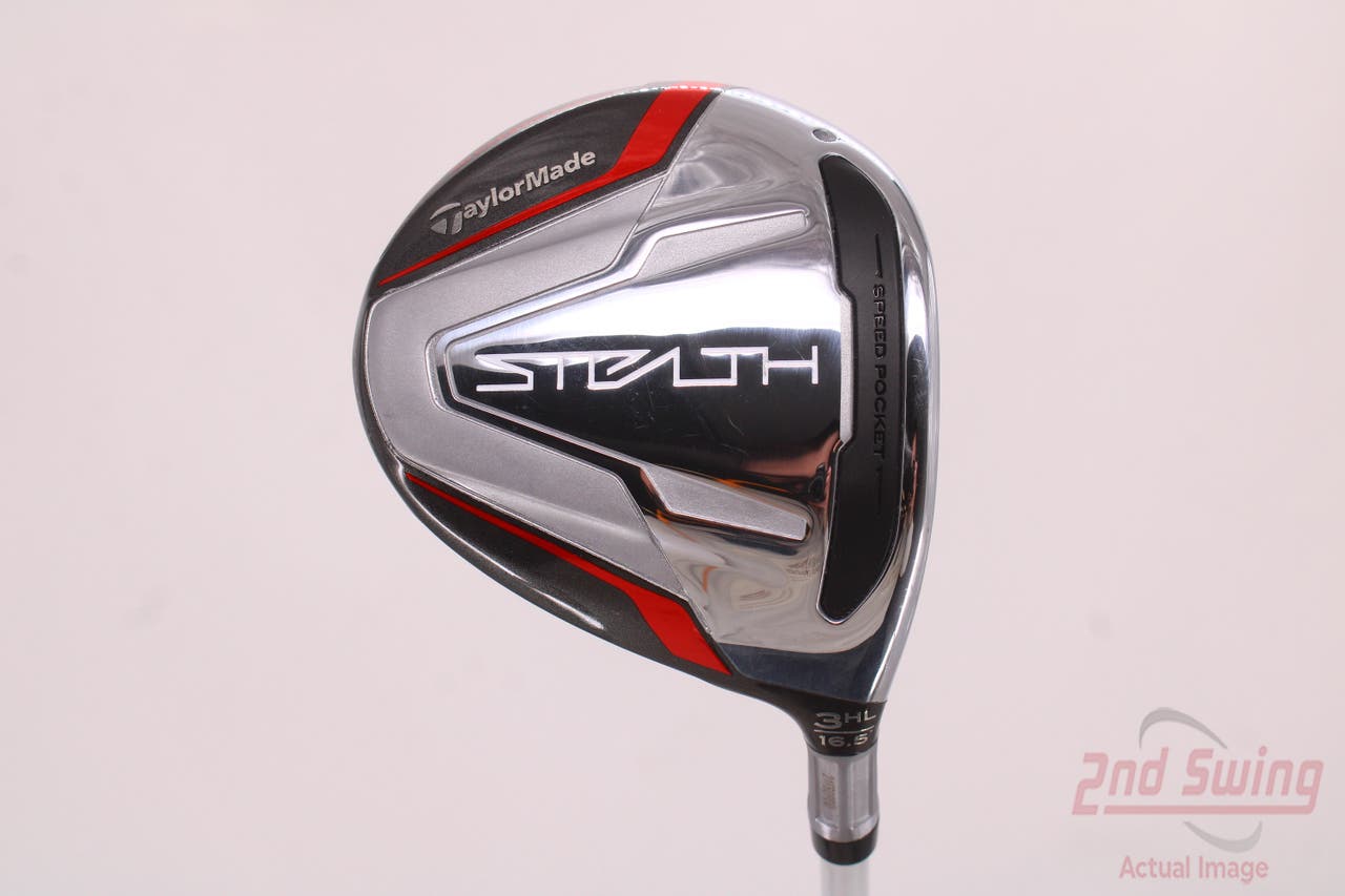 Mint TaylorMade Stealth Fairway Wood 3 Wood HL 16.5° Aldila Ascent 45 Graphite Ladies Right Handed 42.25in