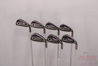 Ping Rhapsody Iron Set 5-PW SW Ping ULT 129I Ladies Graphite Ladies Right Handed Red dot 37.25in