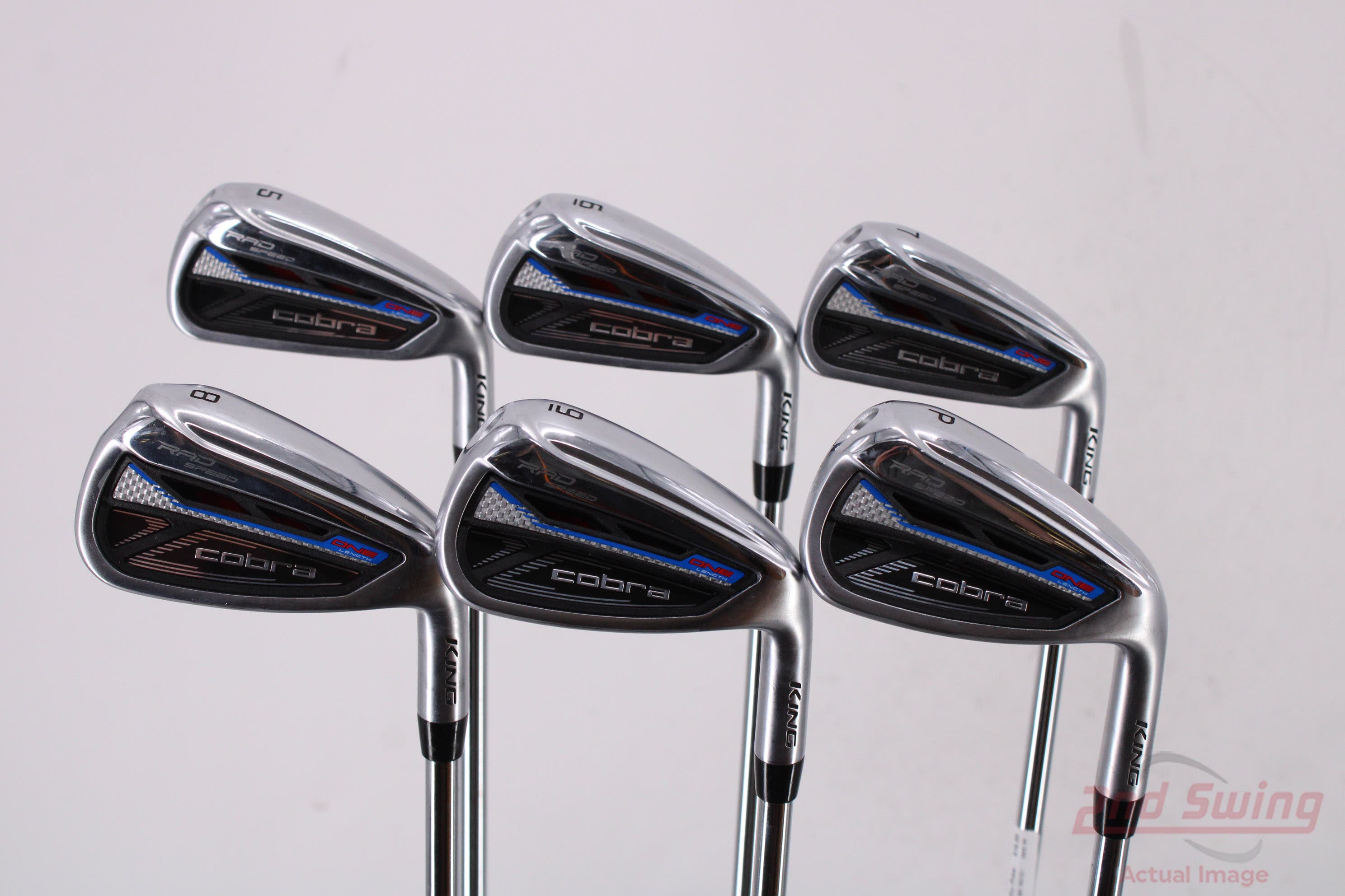 Cobra RAD Speed One Length Iron Set (DT2226658628) 2nd Swing Golf
