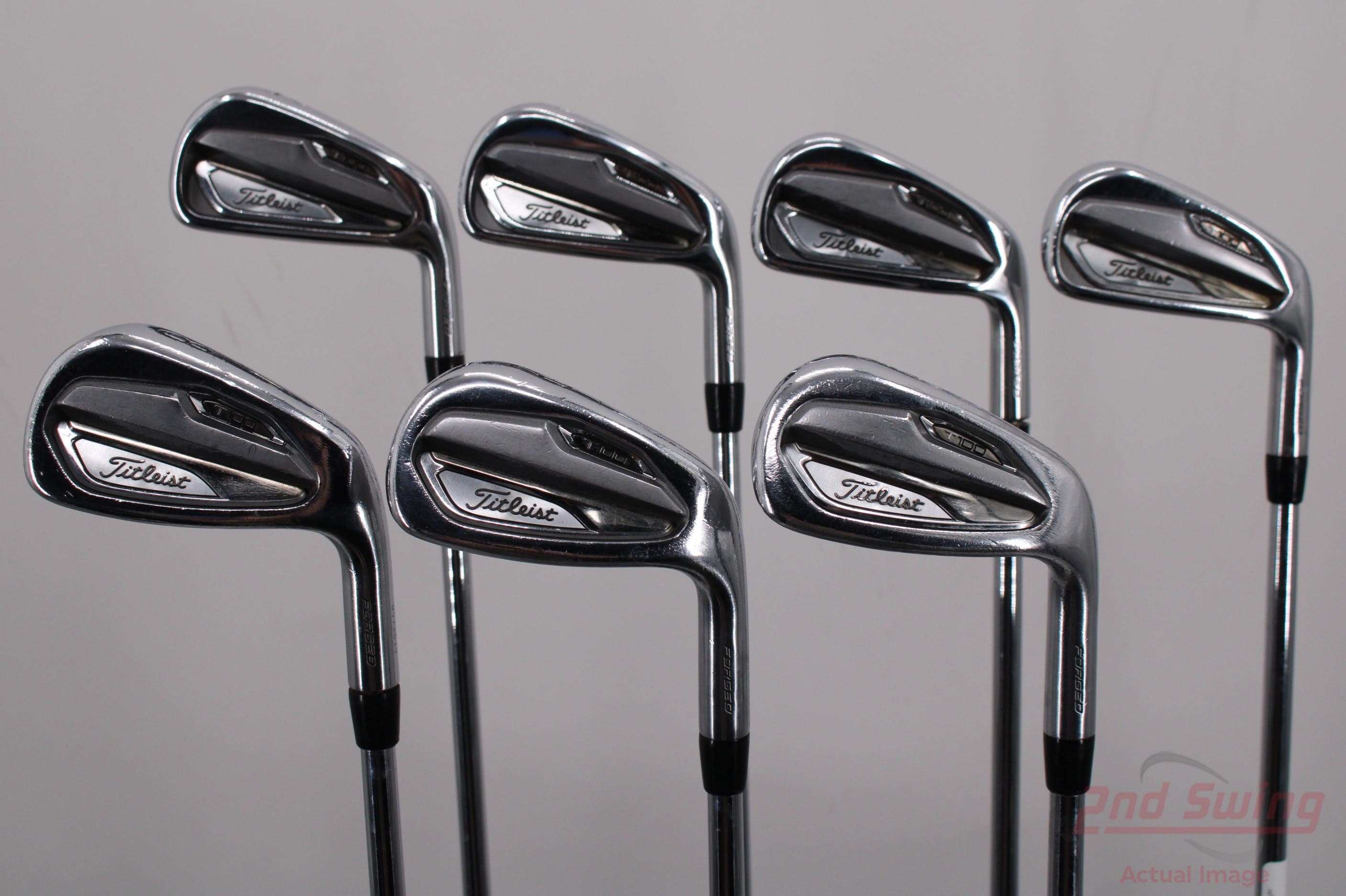 Titleist T100 Iron Set 4-PW Project X LZ 6.0 Steel Stiff Right Handed 38.0in