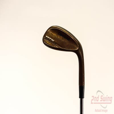 Cleveland RTX ZipCore Raw Wedge Sand SW 54° 10 Deg Bounce Dynamic Gold Tour Issue S400 Steel Stiff Right Handed 35.75in