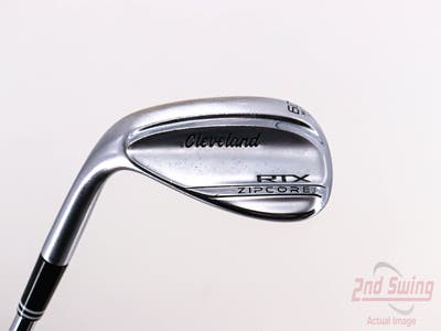 Cleveland RTX ZipCore Tour Satin Wedge Lob LW 60° 10 Deg Bounce Dynamic Gold Spinner TI Steel Wedge Flex Left Handed 35.5in