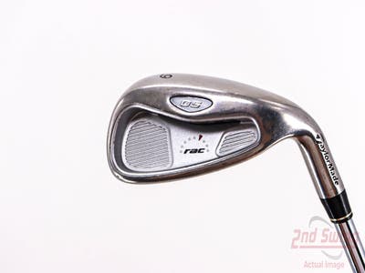 TaylorMade Rac OS 2005 Single Iron 9 Iron TM T-Step 90 Steel Stiff Right Handed 36.0in