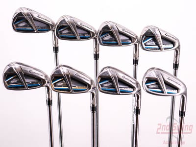 TaylorMade SIM MAX OS Iron Set 5-PW GW SW FST KBS MAX 85 Steel Regular Right Handed 38.5in