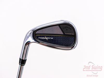 Mint Callaway Paradym Single Iron Pitching Wedge PW True Temper Elevate MPH 95 Steel Regular Left Handed 35.75in