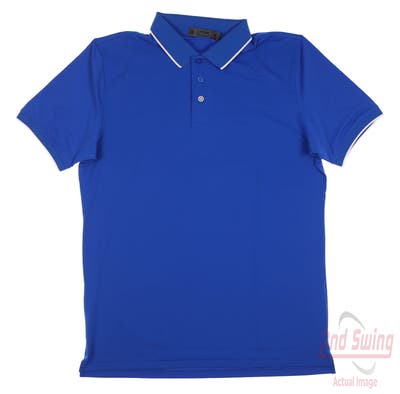 New Mens G-Fore Golf Polo Small S Blue MSRP $120