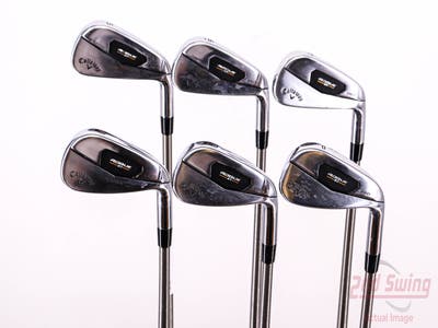 Callaway Rogue ST Pro Iron Set 5-PW Aerotech SteelFiber i110cw Graphite Stiff Right Handed 38.5in