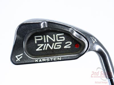 Ping Zing 2 Single Iron 4 Iron Ping JZ Steel Stiff Right Handed Red dot 38.5in