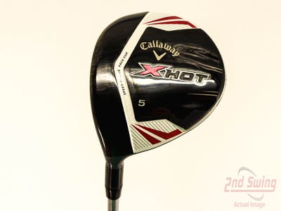 Callaway 2013 X Hot Womens Fairway Wood 5 Wood 5W Project X PXv Graphite Ladies Left Handed 42.25in