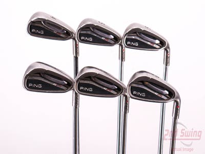 Ping G25 Iron Set 4-9 Iron FST KBS Tour 125 Steel Stiff Right Handed Red dot 38.5in